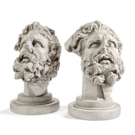 Giants Head Bust Sculpture
